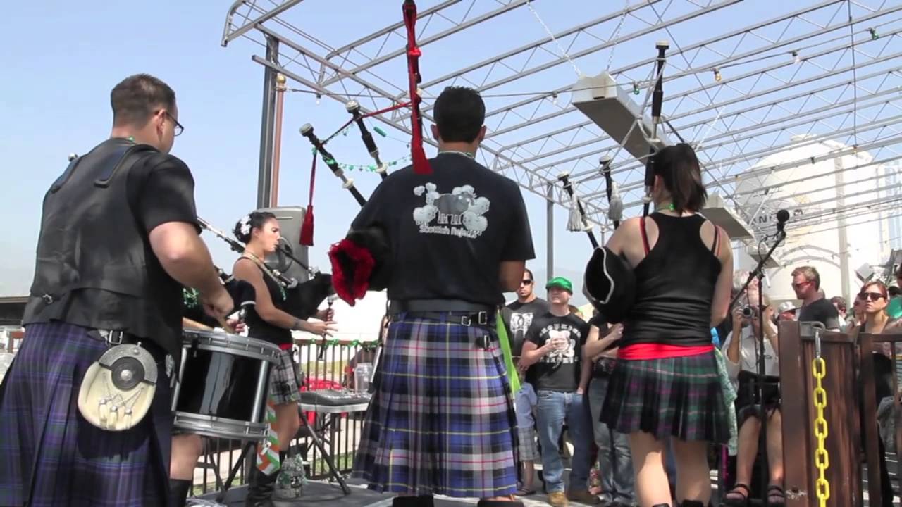 Dark Isle Pipe Band/Scottish Rejects 3/16/2013 Hangar 24, Redlands CA