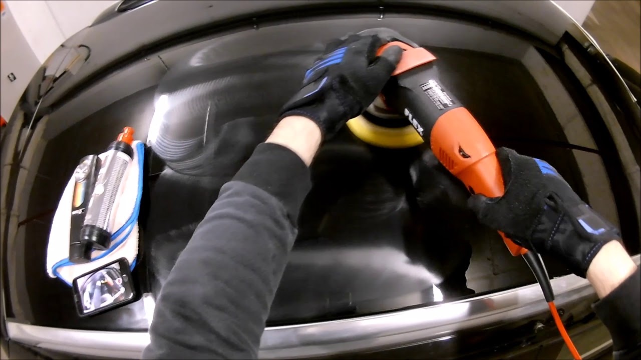 Polishing with the FLEX 3401VRG