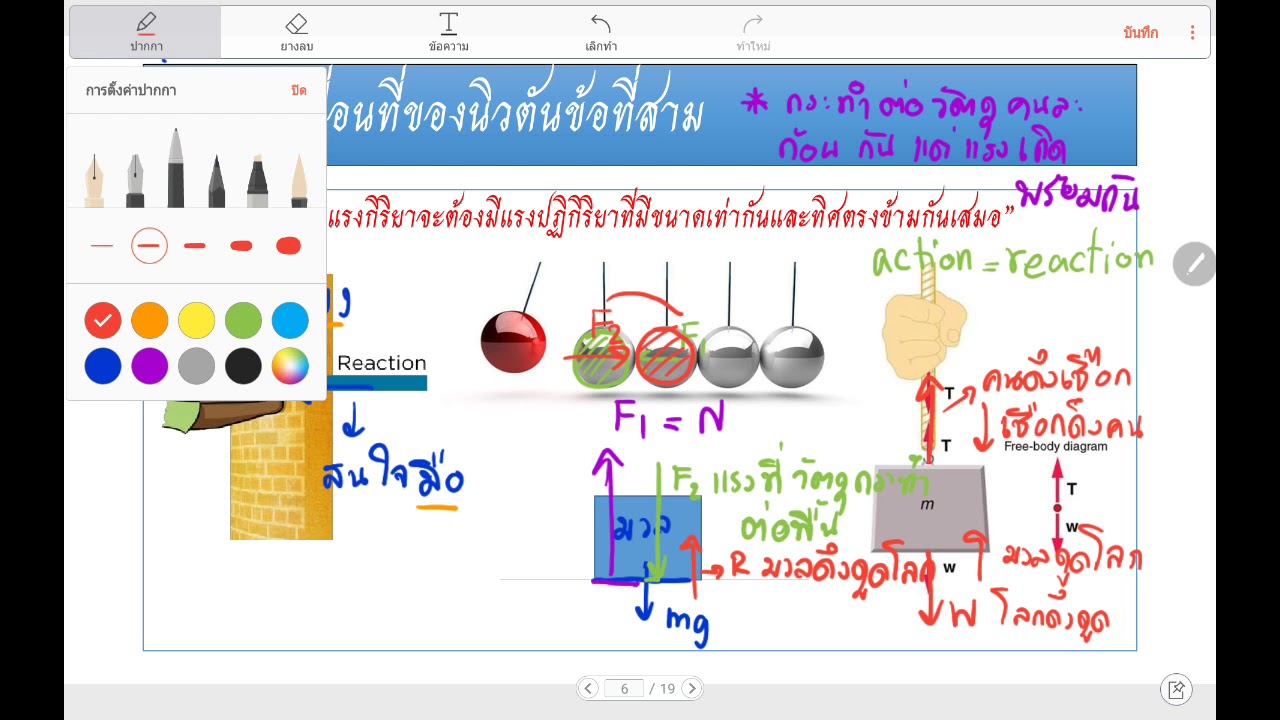 ฟิสิกส์ ม4 แรง มวลและกฎนิวตัน ตอน กฎการเคลื่อนที่
