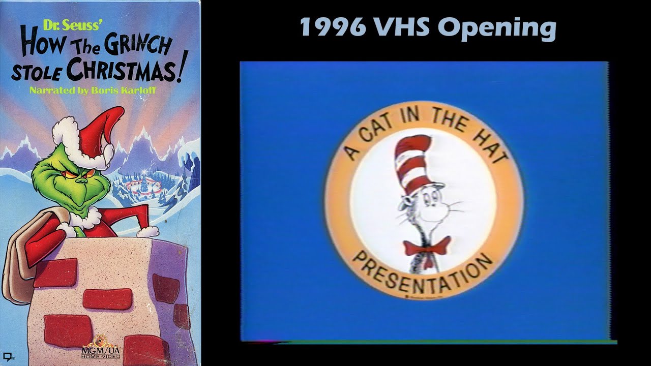 How the Grinch Stole Christmas! (1996 VHS Opening)