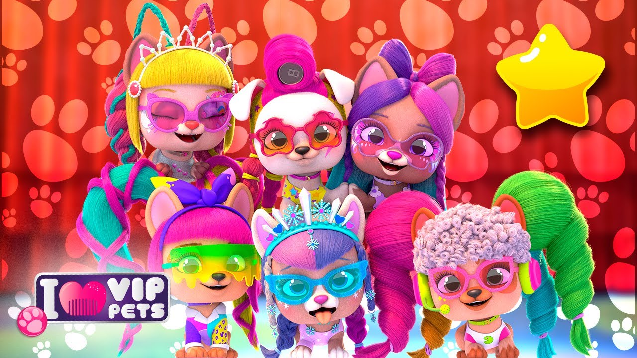 🌷 TEMPORADA 2 COMPLETA 🌷 VIP PETS 🌈 Pentear é Ousar! ✨ Episódios Completos 💕 Desenho Infantil