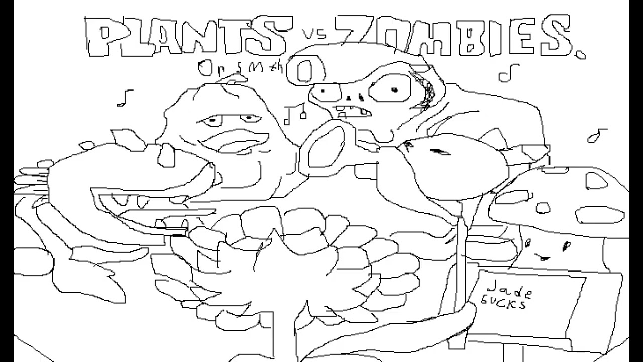 Plants vs Zombies. - Watery Graves