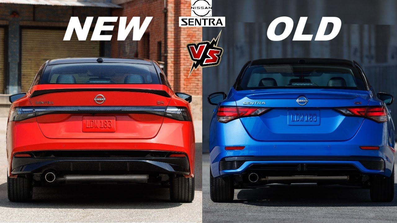новый седан Nissan Sentra 2026 года 🆚 Седан Nissan Sentra 2025 года