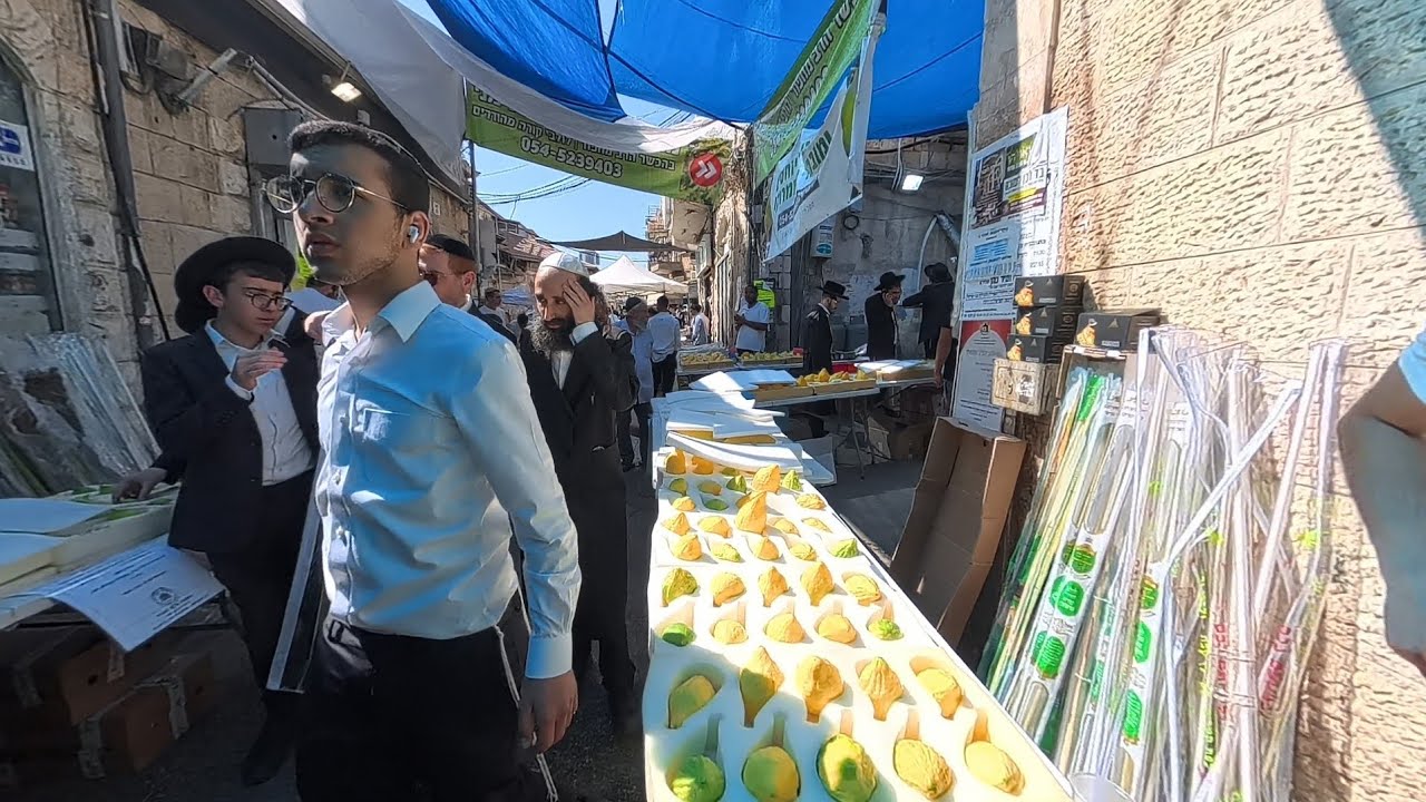Jerusalem Bukharan Quarter walking Tour Searching for the Perfect Four Species 🍋🌿