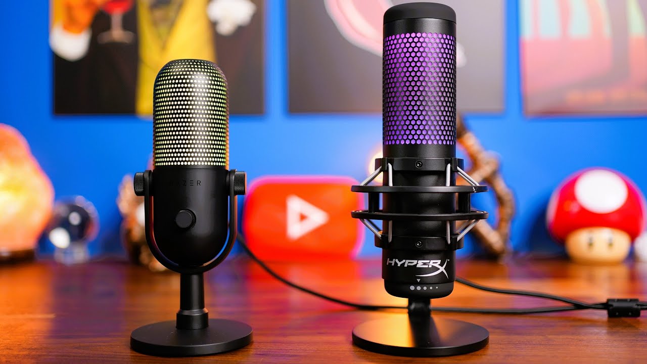 Razer Seiren V3 Chroma vs HyperX Quadcast S