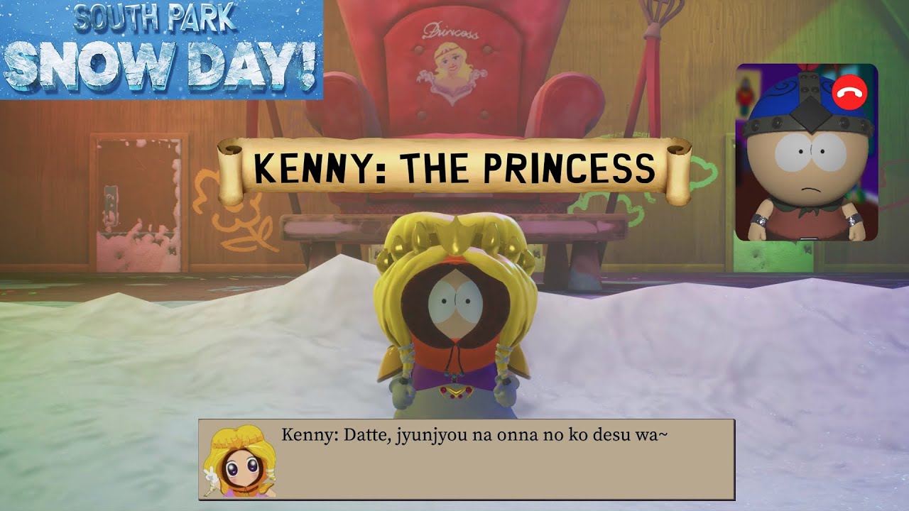 South Park Snow Day - Boss Princess Kenny