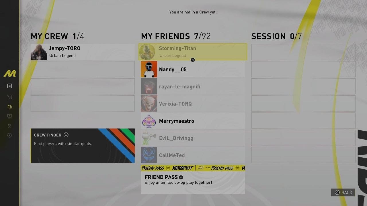 THE CREW MOTORFEST_31-01-2026 Team TORQ 🥇 With my racing buddy Storming-Titan