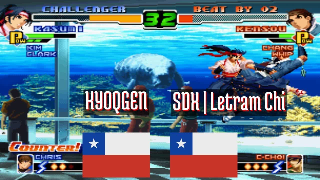 FT5 @kof2000: KYOQGEN (CL) vs SDX | Letram Chi (CL) [King of Fighters 2000 Fightcade] May 23