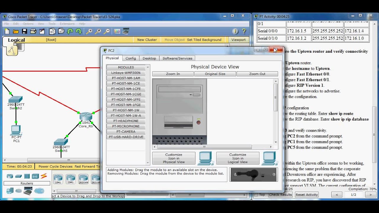 5.2.4 Routing Between Discontiguous Networks