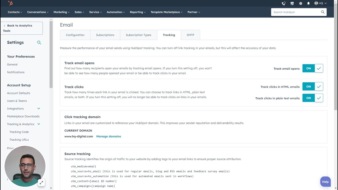 How to Add Custom UTM Parameters to HubSpot emails
