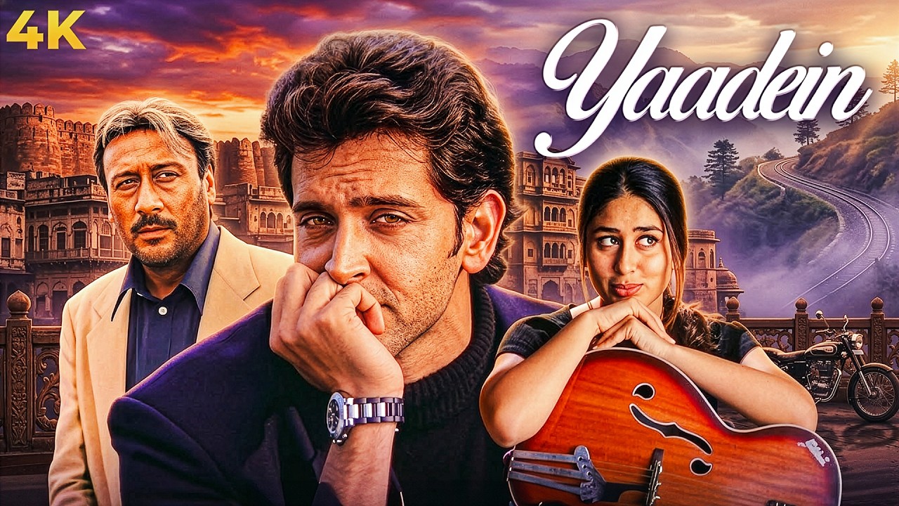 Hrithik Roshan Romantic YAADEIN 2001 Hindi Full Movie | 2000 Bollywood Kareena Kapoor, Jackie Shroff
