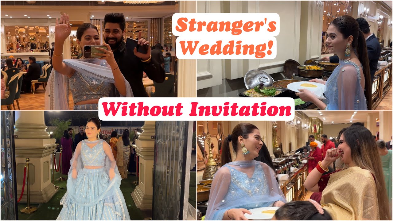 Going to Stranger’s Wedding without Invitation 🫢 Aur mai Pakadi Gayi😰