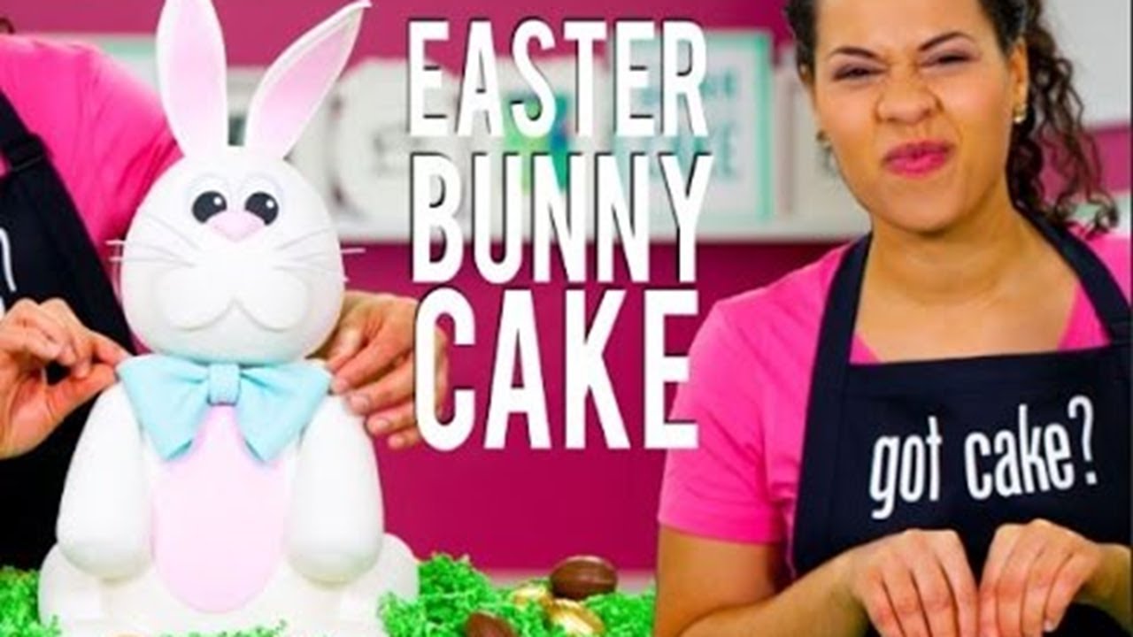 How To Make an EASTER BUNNY CAKE! Filled With 4 Delicious Flavours Of CADBURY CR&raquo;ME EGGS!