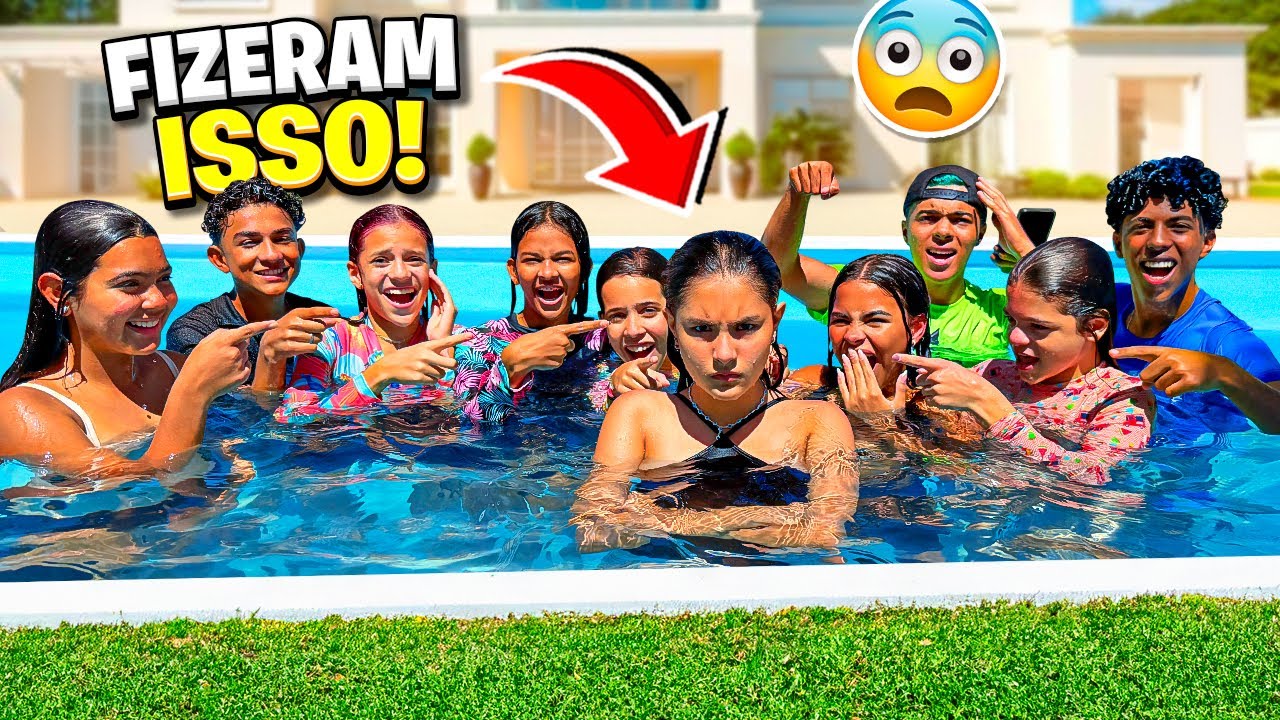 Todos da mansão de férias ignorando a Louise por 24 horas (Jéssica Sousa)￼