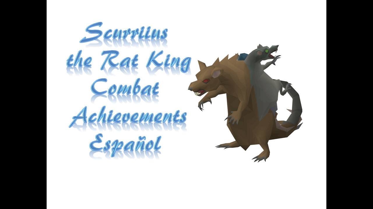 Scurriius the Rat King - Combat Achievements OSRS Español