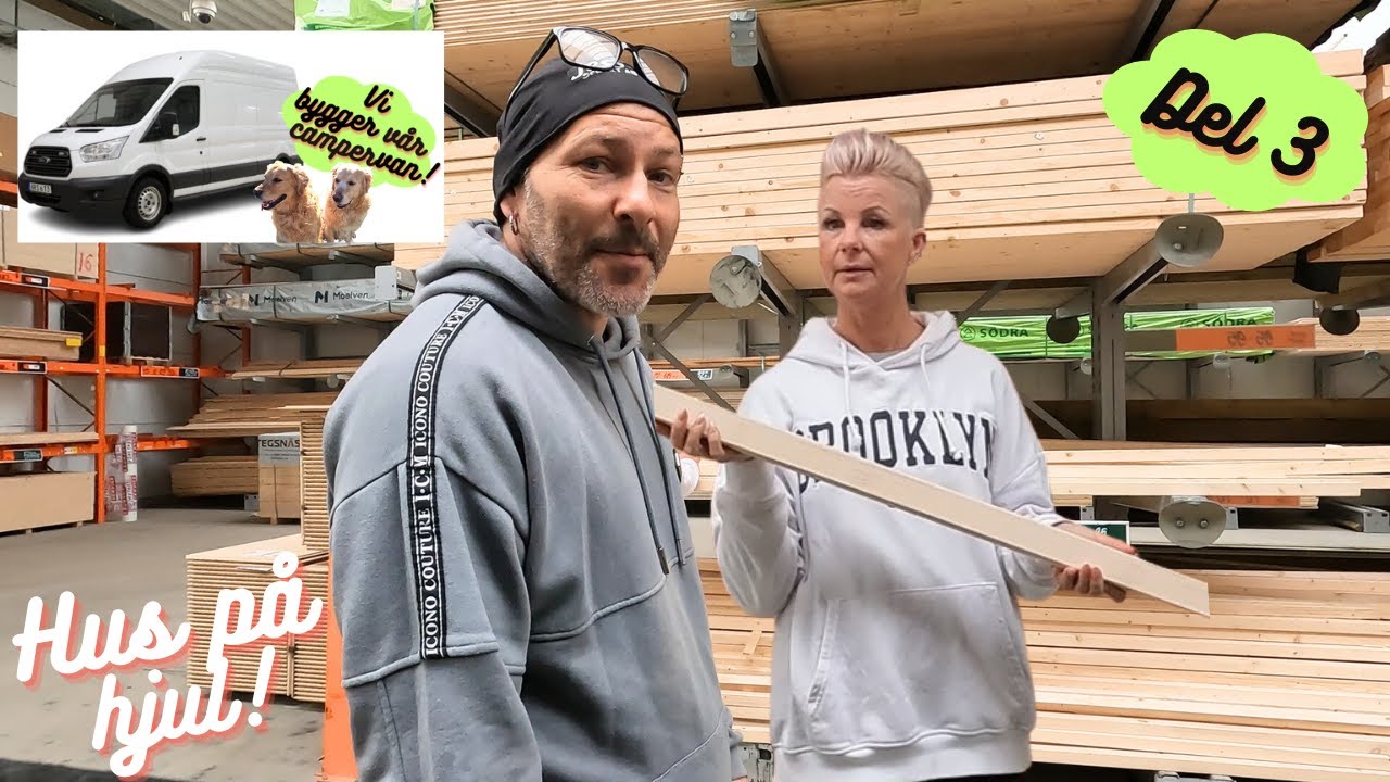 VI BYGGER VÅR EGNA CAMPERVAN. Del 3. Vi sätter in AC & fortsätter isolera.