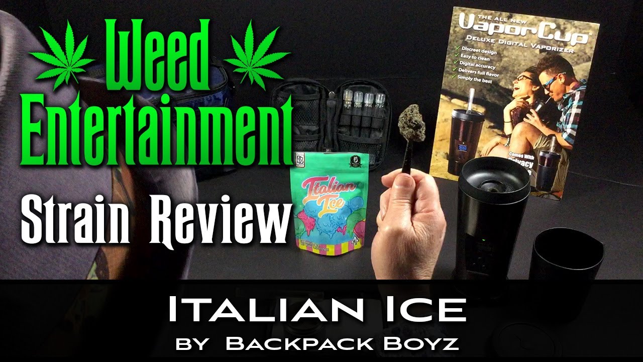 Italian Ice - Indica Hybrid - by Backpack Boyz - Strain Review - from Cana Harbor, Harbor City Ca