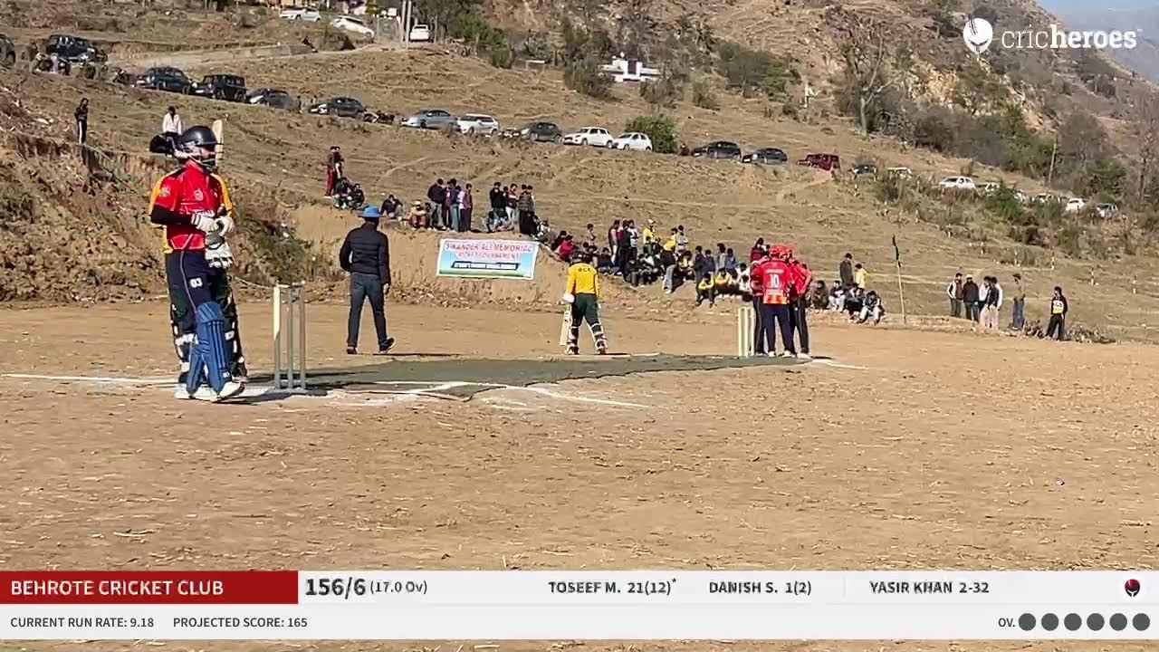 BEHROTE cricket club vs Thanamandi Sport Clb | Sikandar Ali memorial Cricket Tournament (edition 3…
