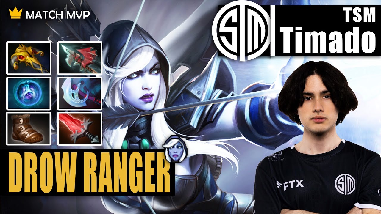 Drow Ranger Safelane | TSM.Timado | ARE YOU READY FOR LIMA MAJOR? | 7.32d Gameplay Highlight