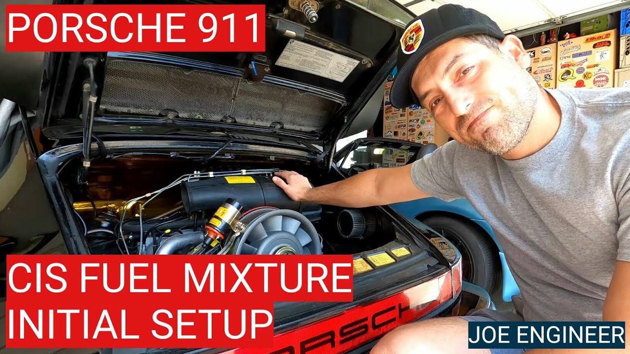 Как настроить начальную топливную смесь для Porsche 911 Bosch CIS K-Jetronic Fuel Injection