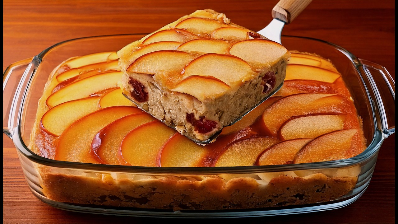 Diese Haferflocken-Torte mache ich 3 Mal die Woche! 😋 Nur 1 Form Dessert. Ohne Zucker und Mehl!