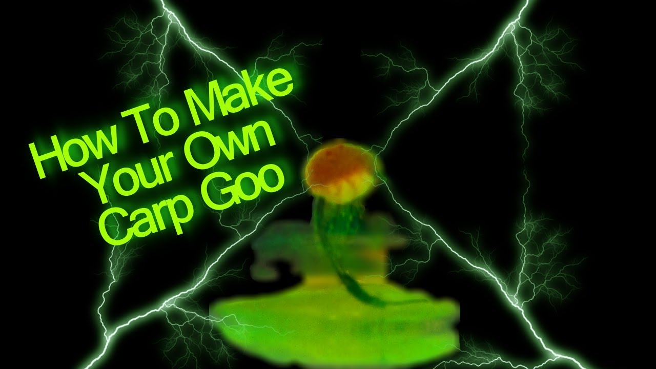 How To Make Your Own Carp Goo Fish Attractant