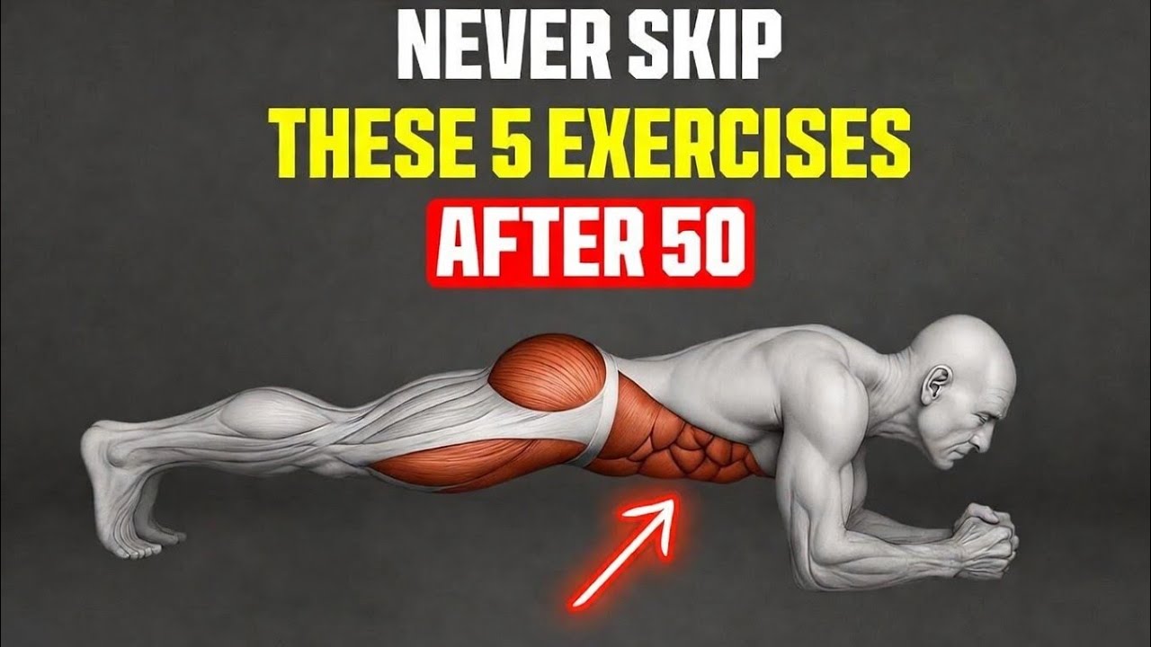 Over 50 Fitness: 5 Simple Exercises to Stay Strong at Home