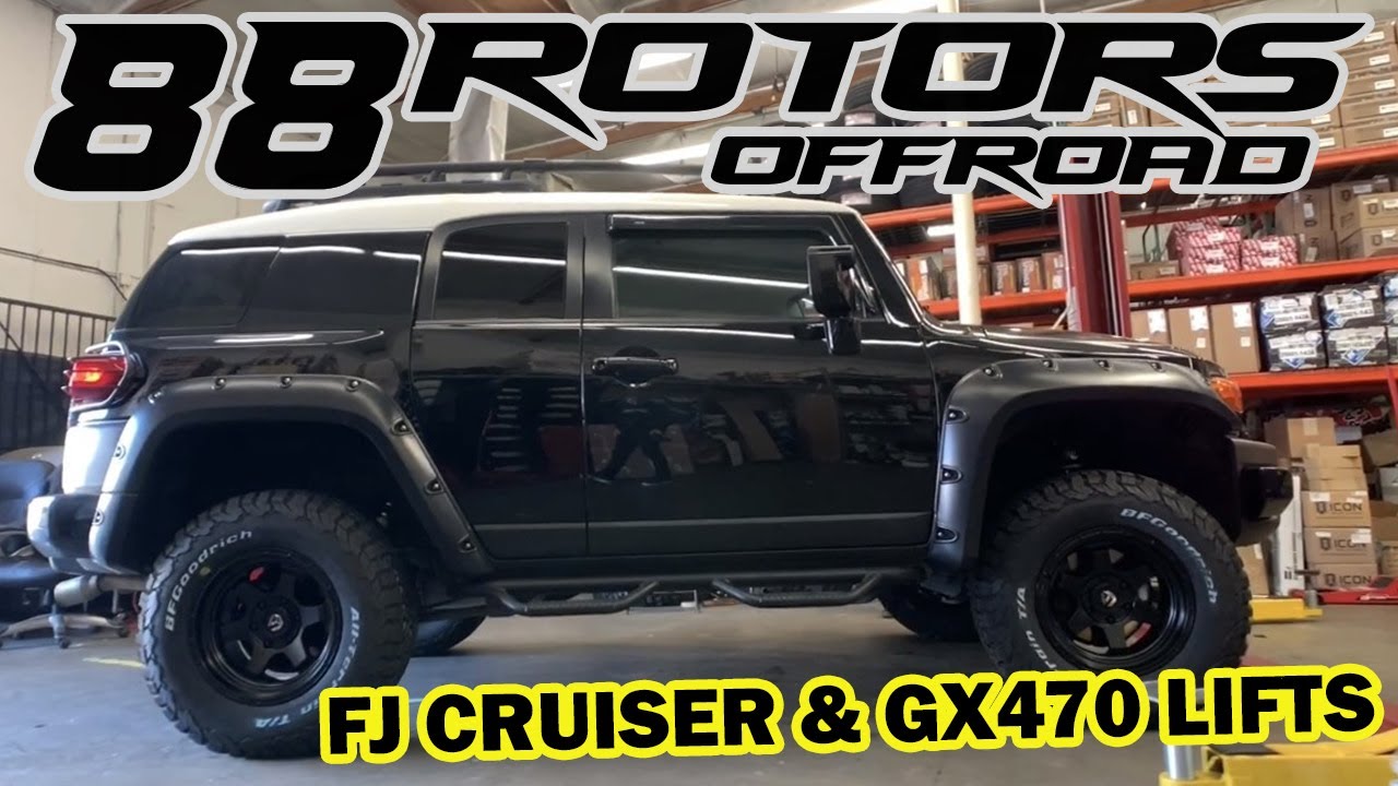 FJ CRUISER VS LEXUS GX460 GX470 FOX & KING LIFTS