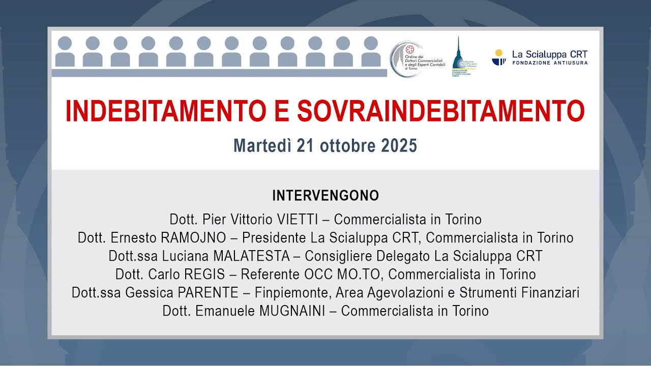 Indebitamento e Sovraindebitamento