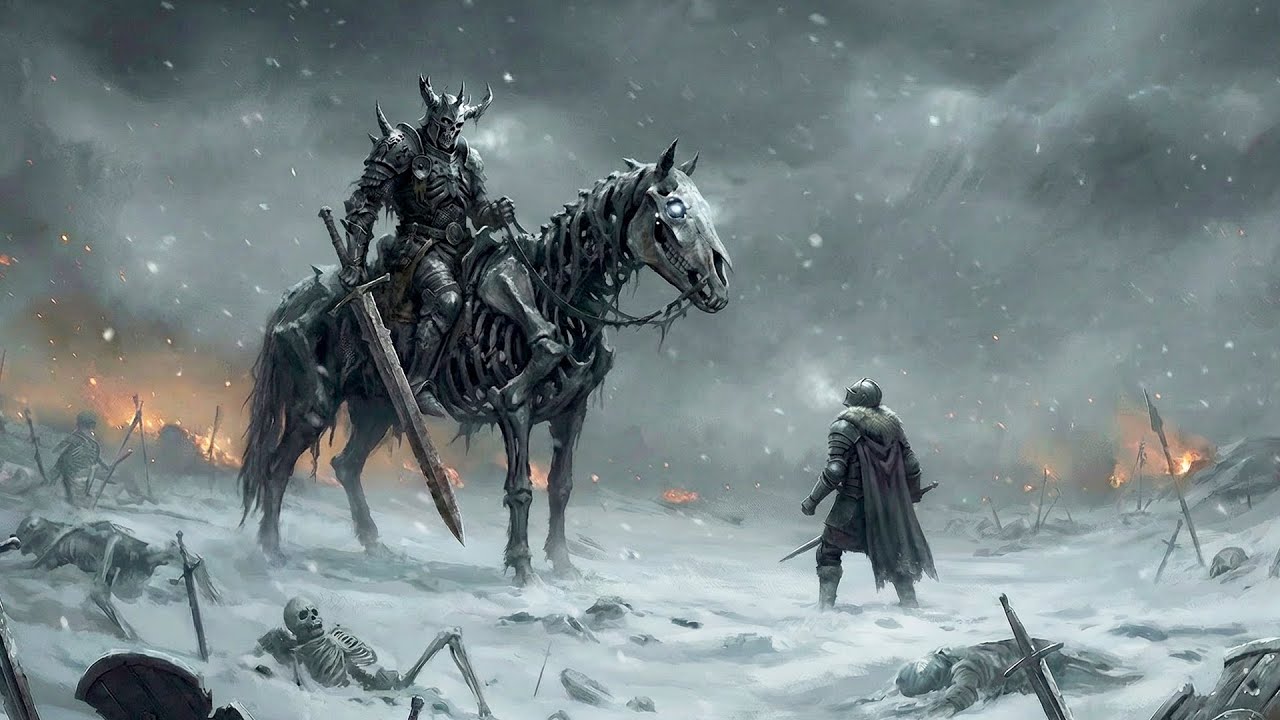 The Field Where Hope Froze | WHEN KINGS RIDE THE DEAD | Dark Medieval War Music (No Vocals)
