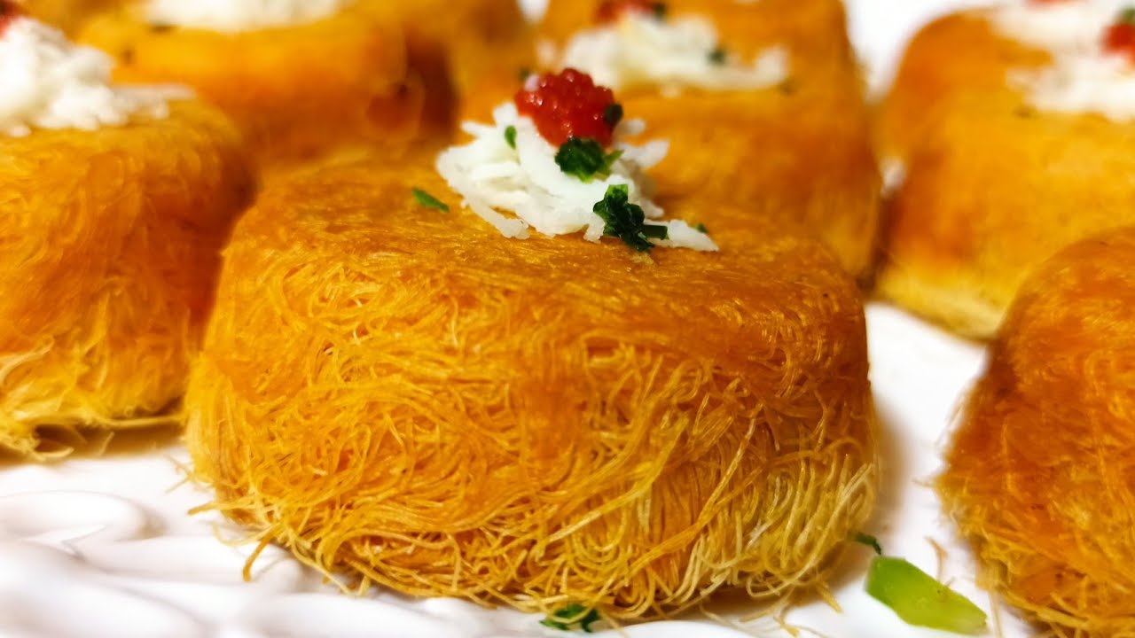 كنافة مالحة بريستيج فردية من أسهل المملحات التي يمكن تحضيرها