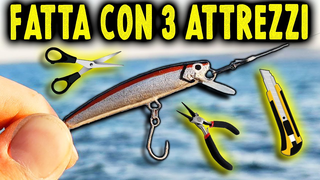 Costruire esche con 20€ di attrezzi - Tutorial completo
