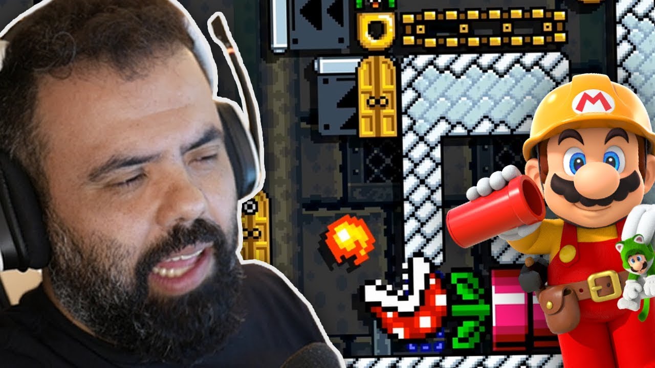 TIVE QUE PENSAR MUITO NESSA FASE! – MARIO MAKER 2