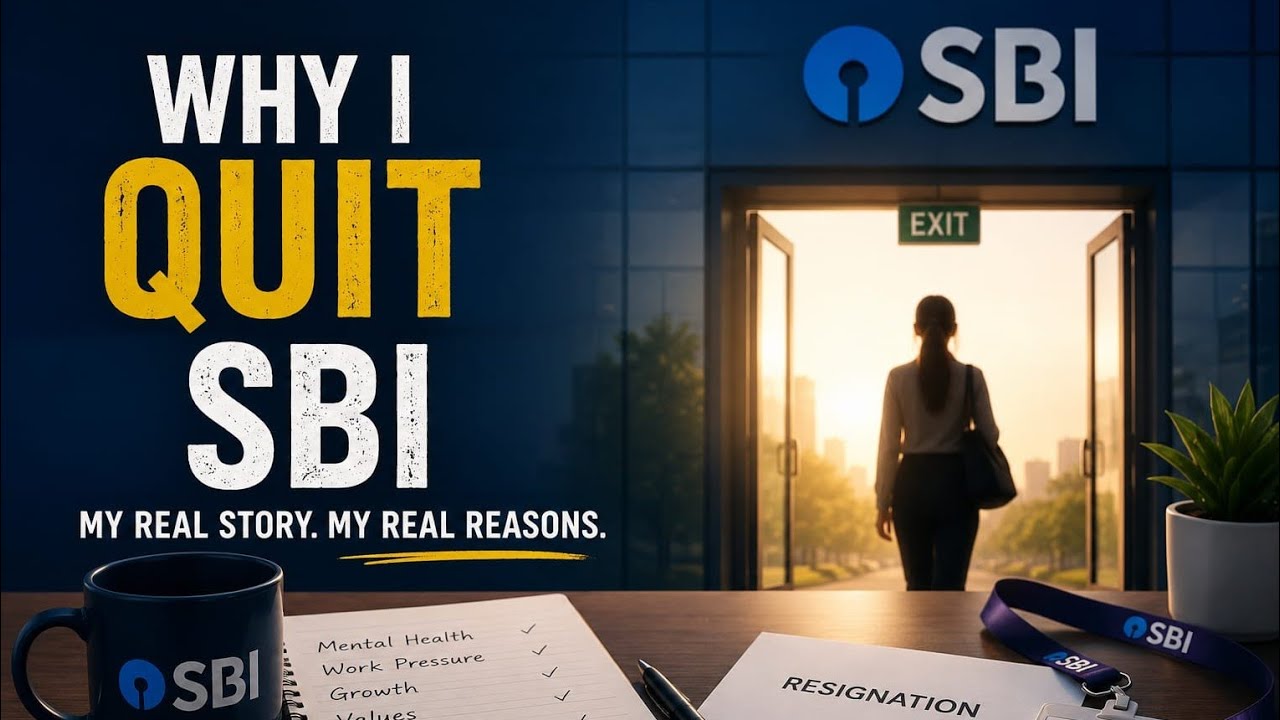 Why I quit SBI PO ( English)? Mental peace 🕊️ over Money 💰 | @Aspirantt_Mom