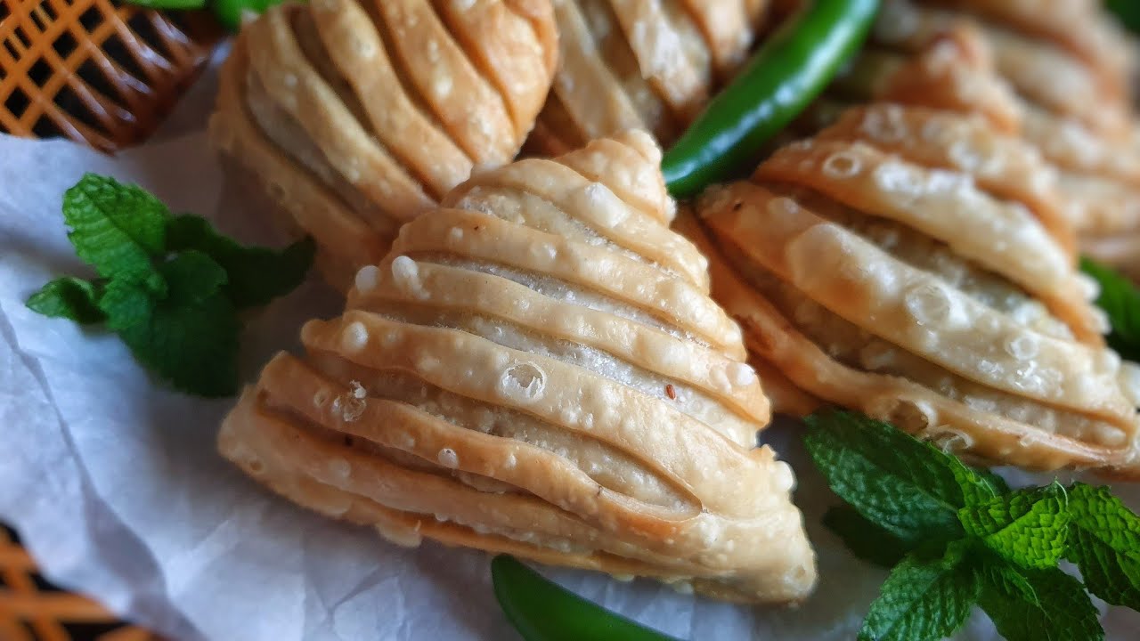 Layered Vegetable Samosa