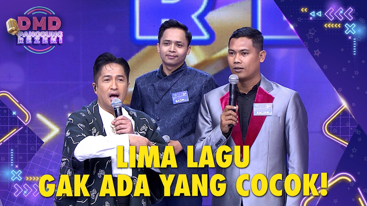 BIKIN HARI CERIA! Anjar Coba 5 Lagu dan Hasilnya Kocak Banget | DMD PANGGUNG REZEKI