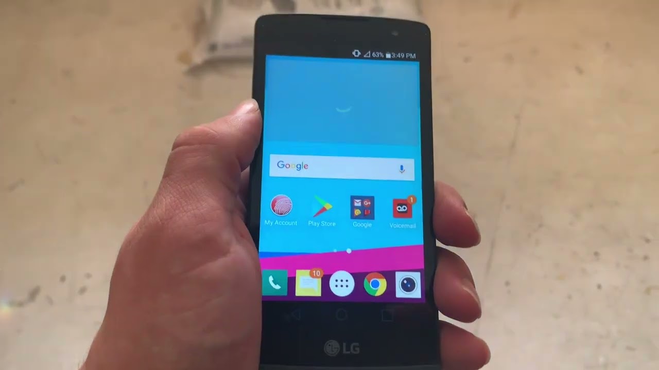LG Tribute 2 LS665 Drop Test