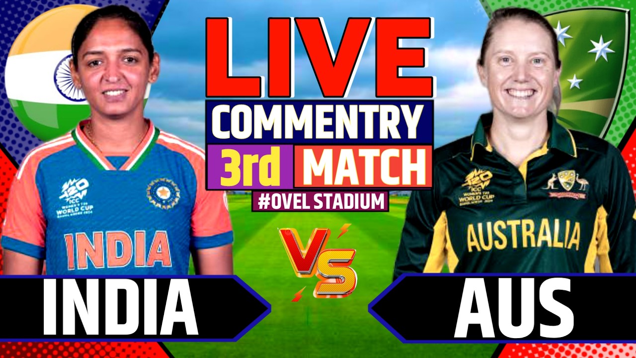 🔴Live: India Women vs Australia Women 3rd ODI | Cricket Live Score & Commentary