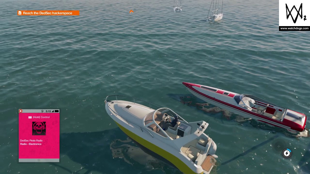WATCH DOGS 2 PS4 Driveing Boats Free Roam Gameplay