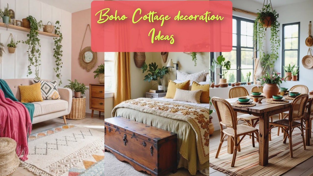 100 Budget-Friendly Vintage Boho Cottage Decor Ideas | Cozy & Affordable Bohemian Home Style