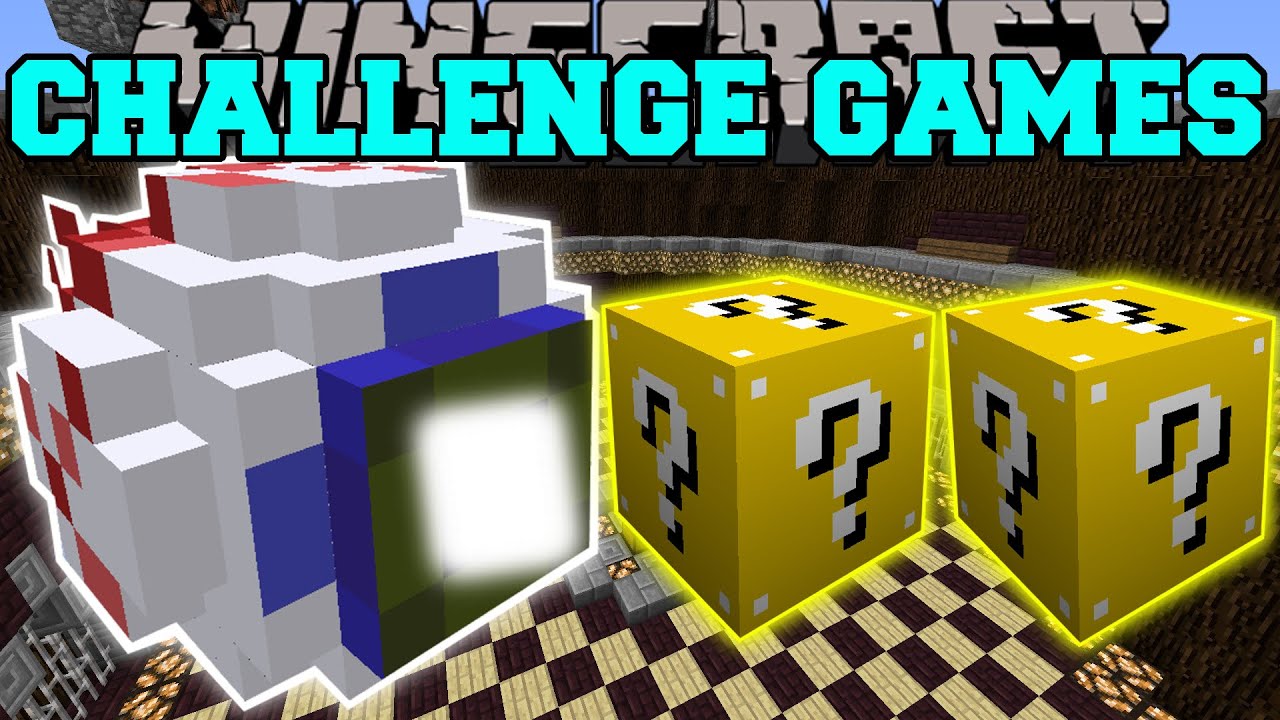 Minecraft: MUTANT EYE CHALLENGE GAMES - Lucky Block Mod - Modded Mini-Game