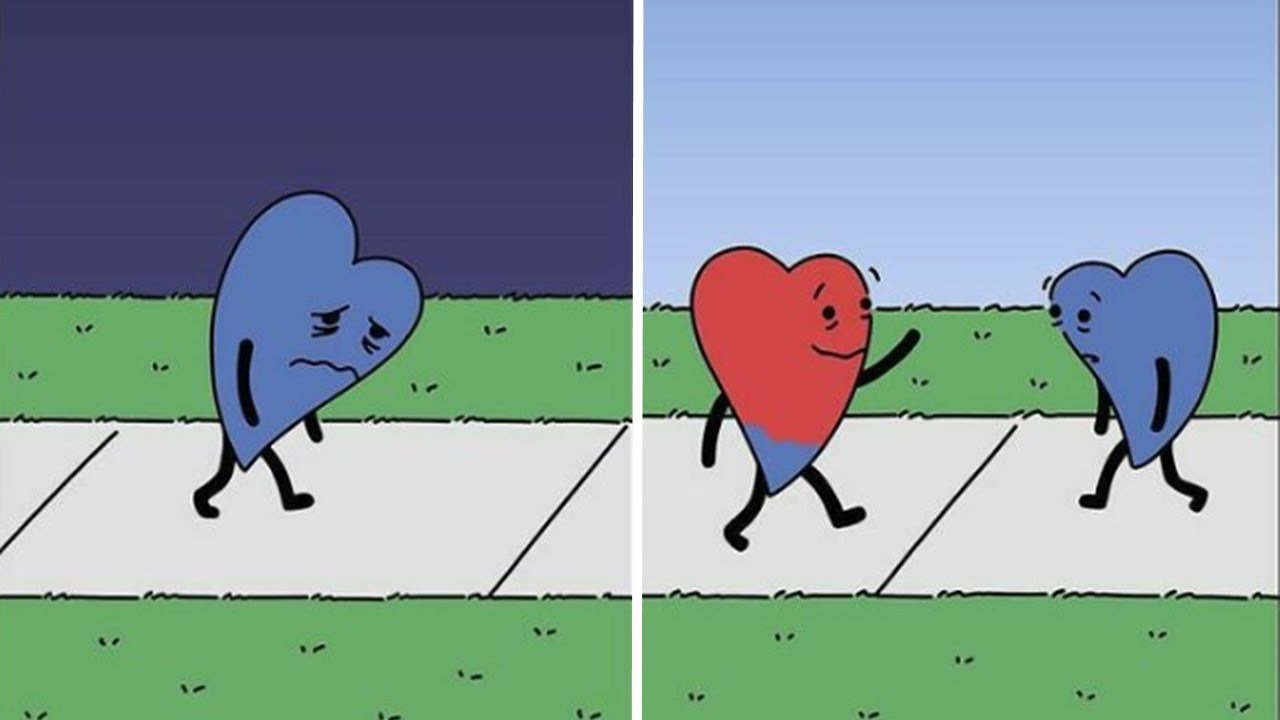 Artist Creates Cute Comics With Not So Cute Endings