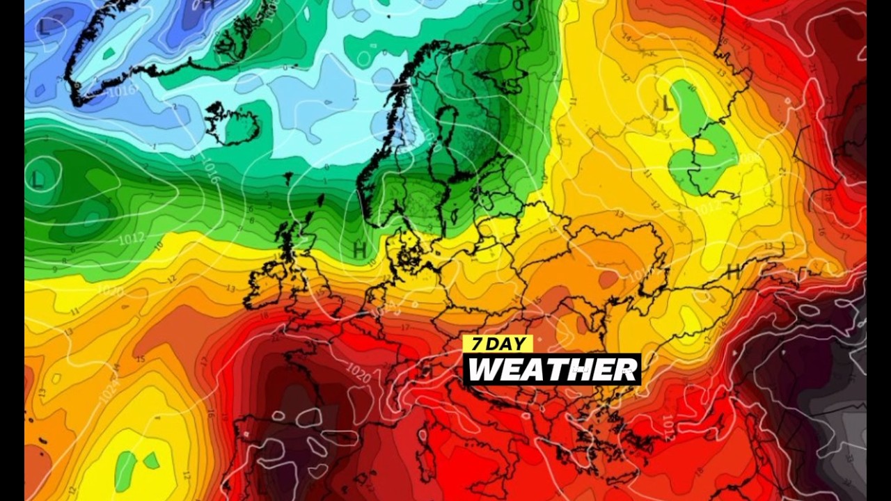 European Weather | GFS Model in 850 hPa July 9, 2026 l Europe Temperature