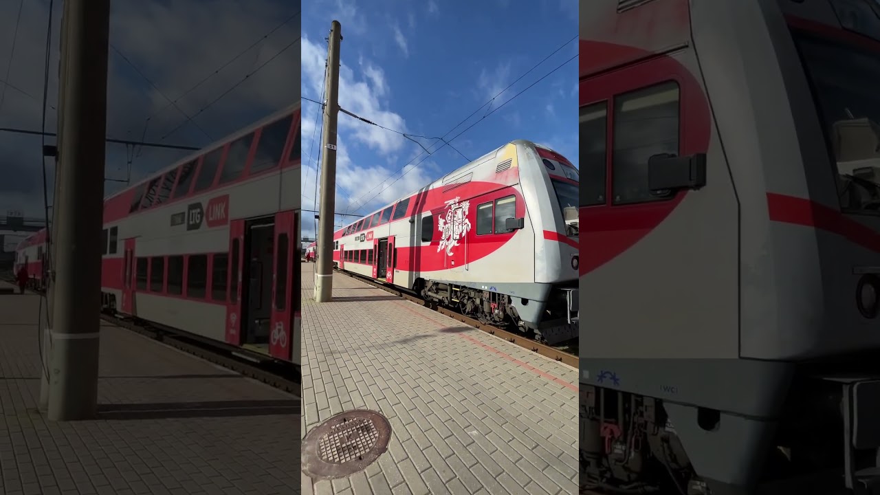 Vilnius train station, train to Trakai #vilnius #train