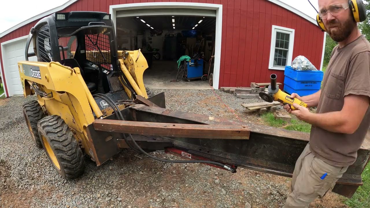 Wood Splitter For Skid Steer