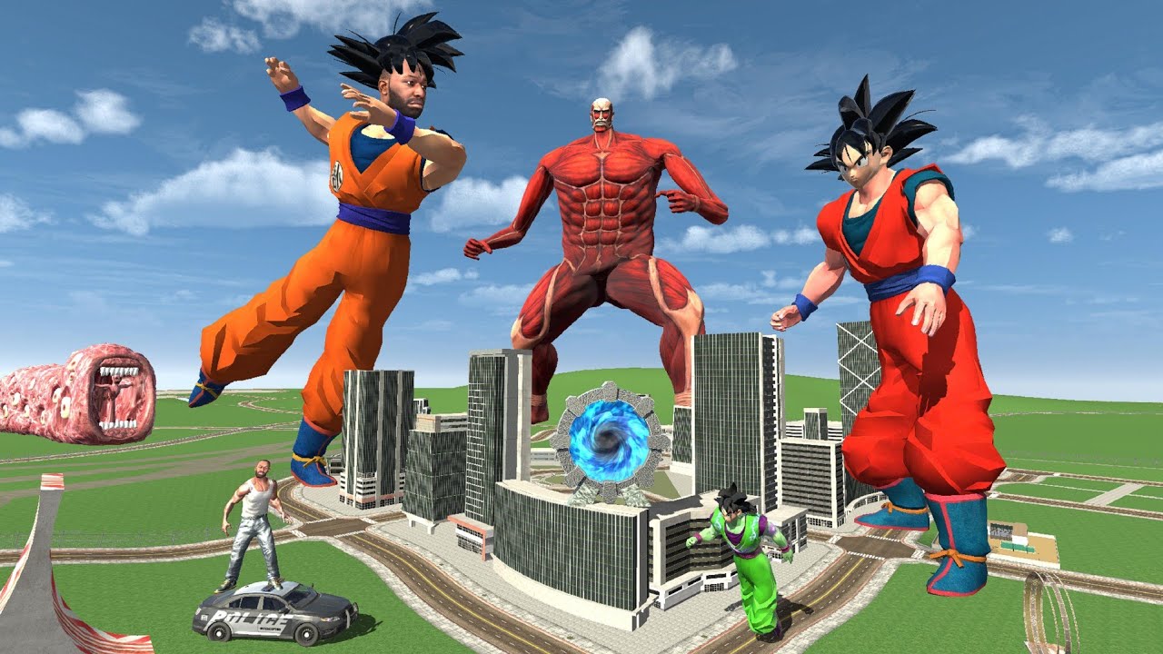 Franklin Fight Red Goku - INDIAN BIKE DRIVING 3D