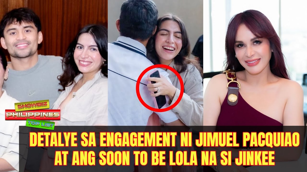 Detalye sa engagement ni Jimuel Pacquiao at ang soon to be lola na si Jinkee