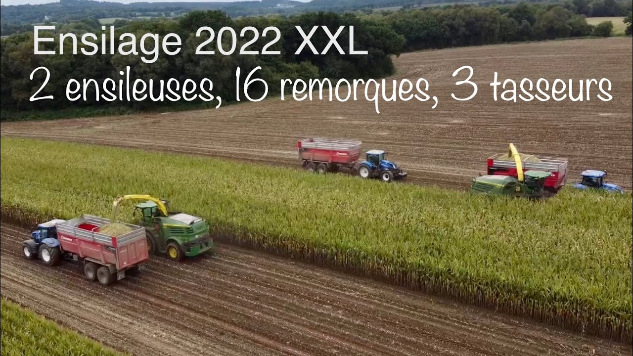 CHANTIER D’ENSILAGE XXL AU GAEC BERNARD AVEC L’ETA CHAMBRY | 2022