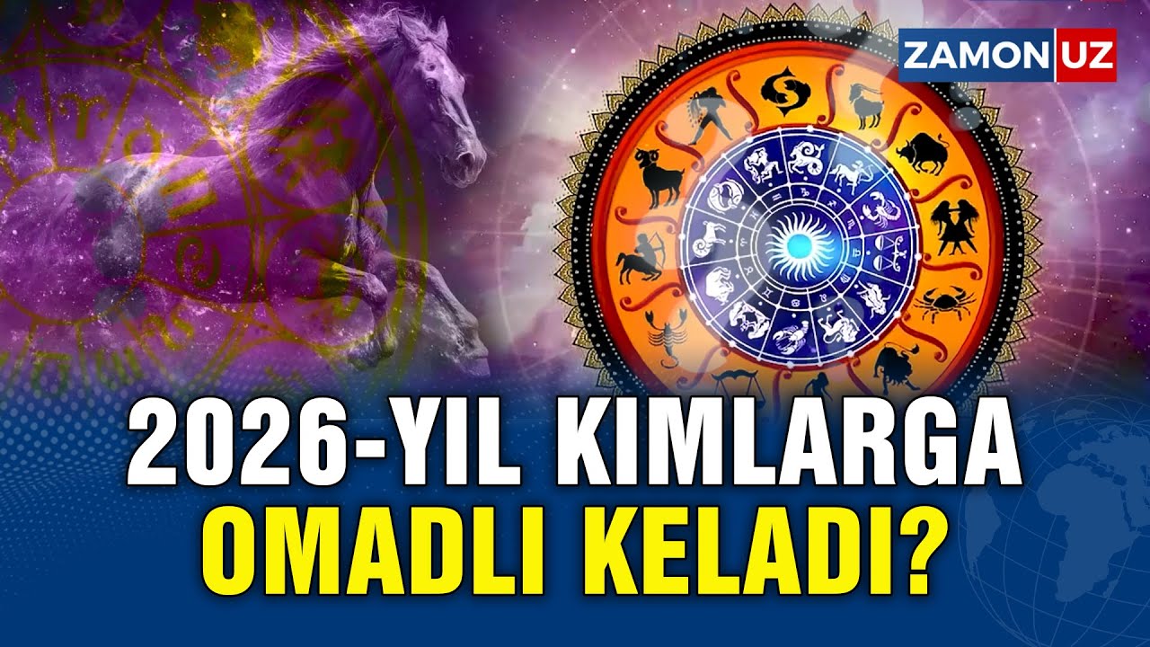 2026-YILDA QAYSI BURJNI NIMALAR KUTMOQDA?