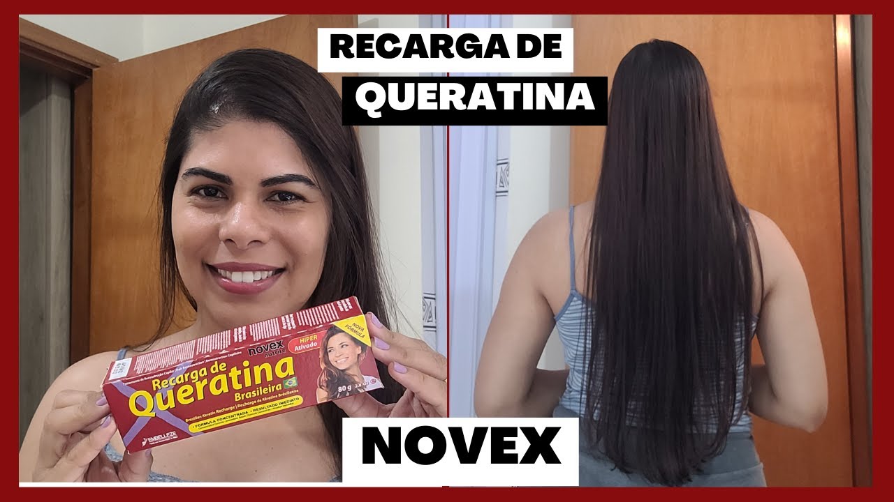 Passo a Passo com a Recarga de queratina NOVEX
